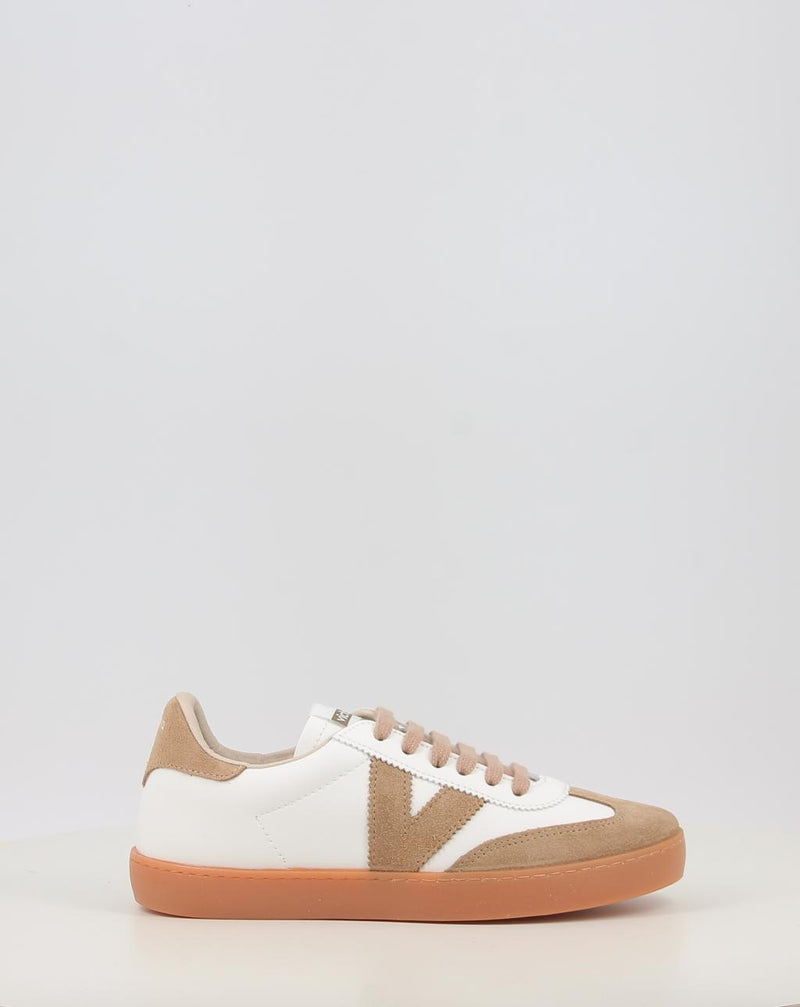Sneakers VICTORIA BERLIN CICLISTA EFECTO PIEL & SERRAJE COLOR 1126207 beige