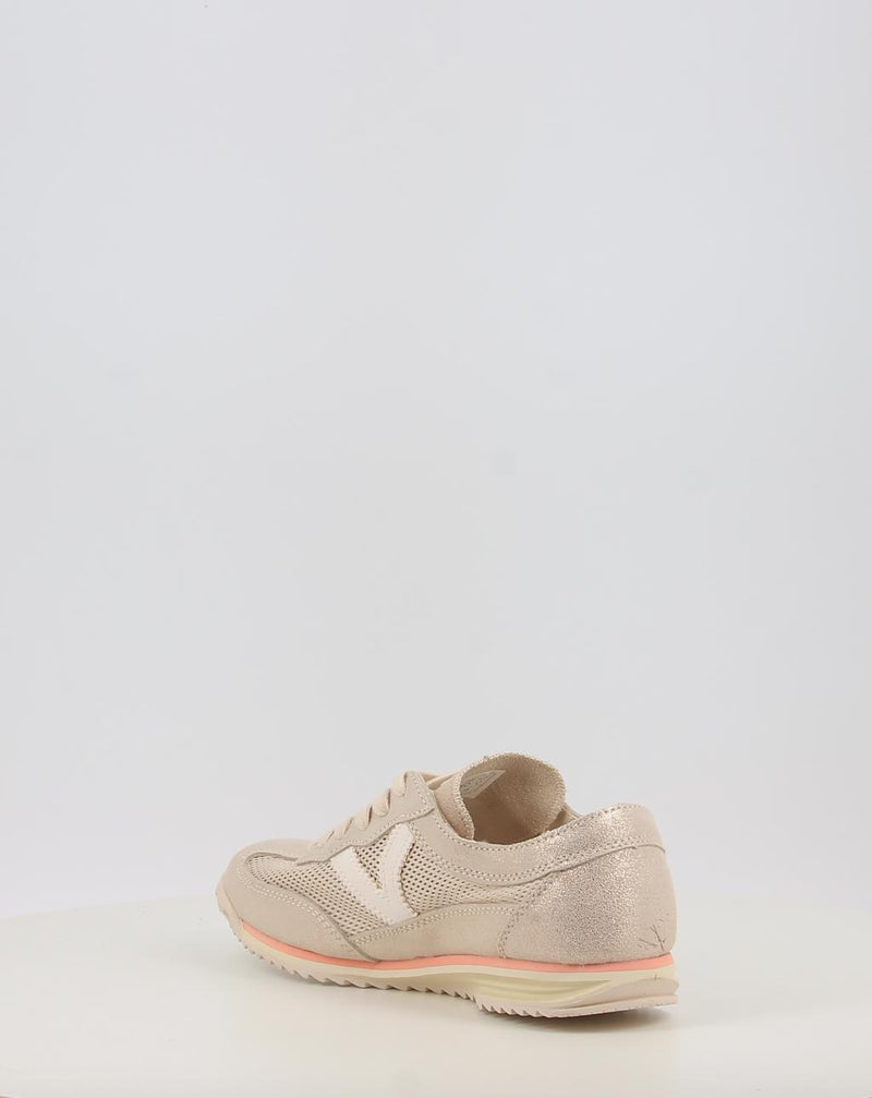 Sneakers VICTORIA SATURNO REJILLA & SERRAJE METAL 1158107 platin