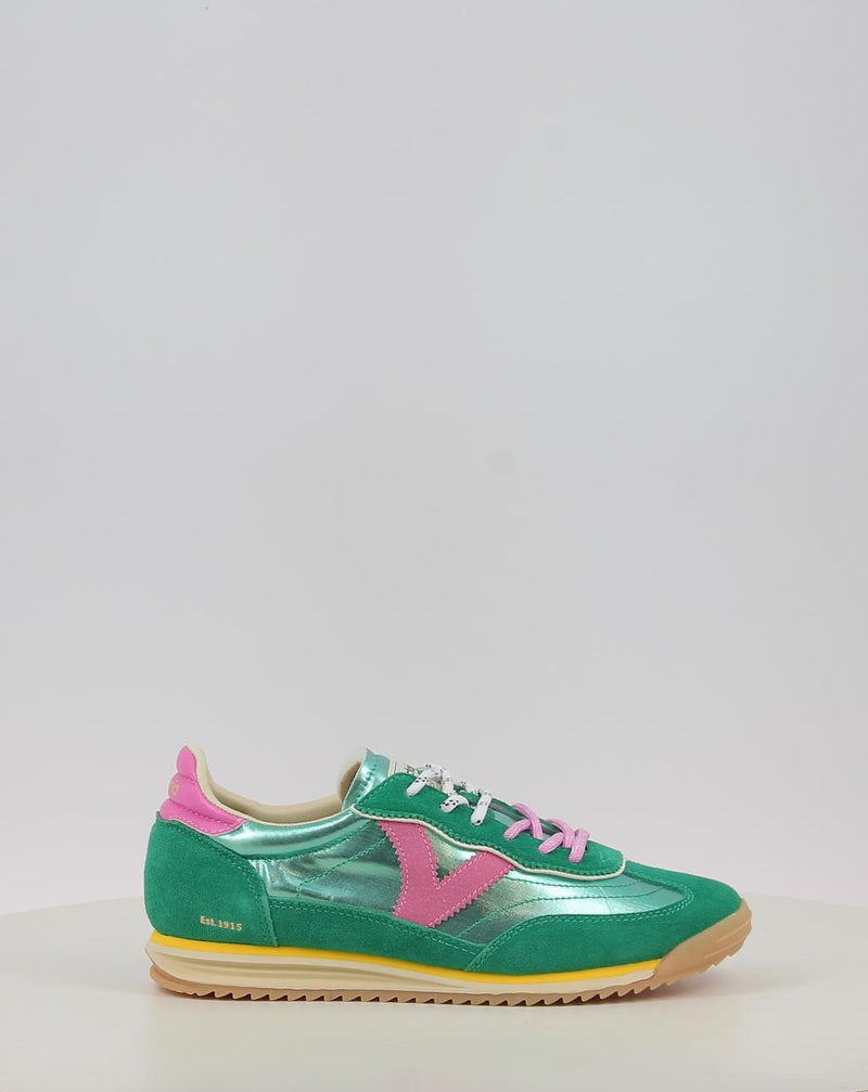 Sneakers VICTORIA SATURNO NYLON & SERRAJE METAL 1158111 türkis