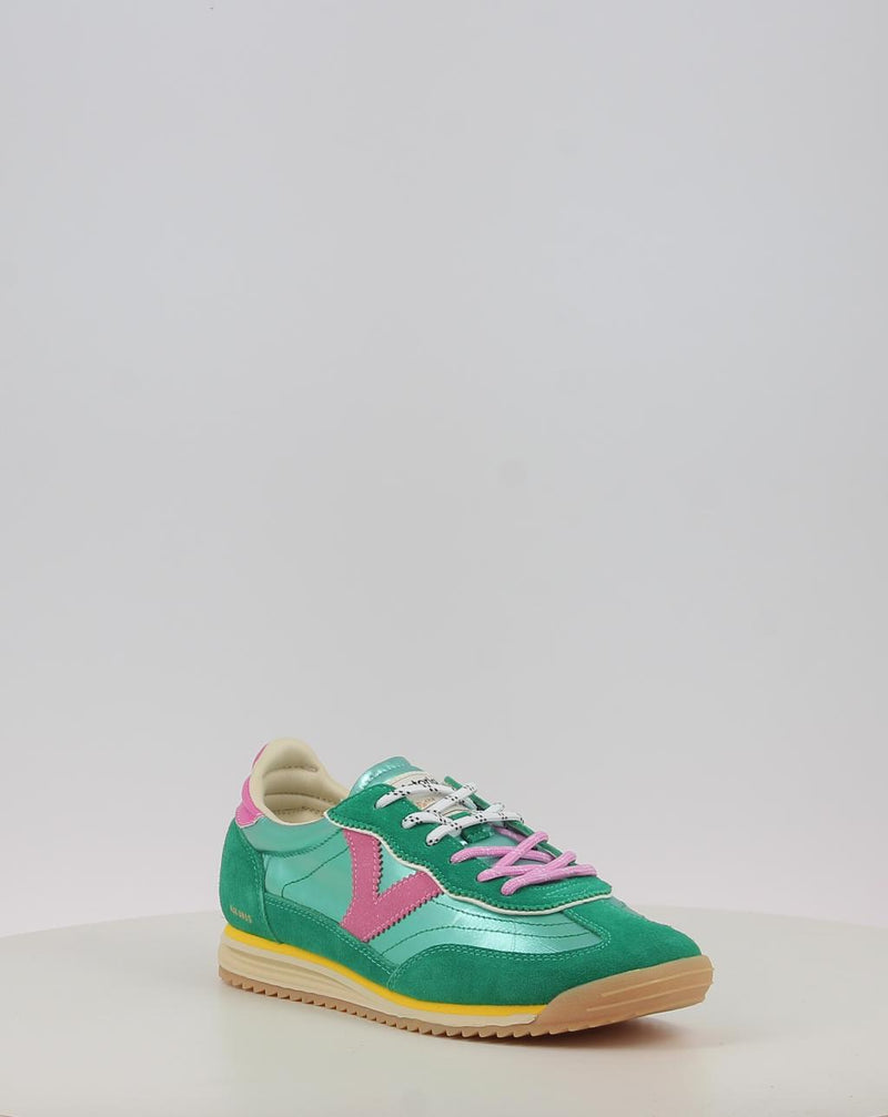 Sneakers VICTORIA SATURNO NYLON & SERRAJE METAL 1158111 türkis