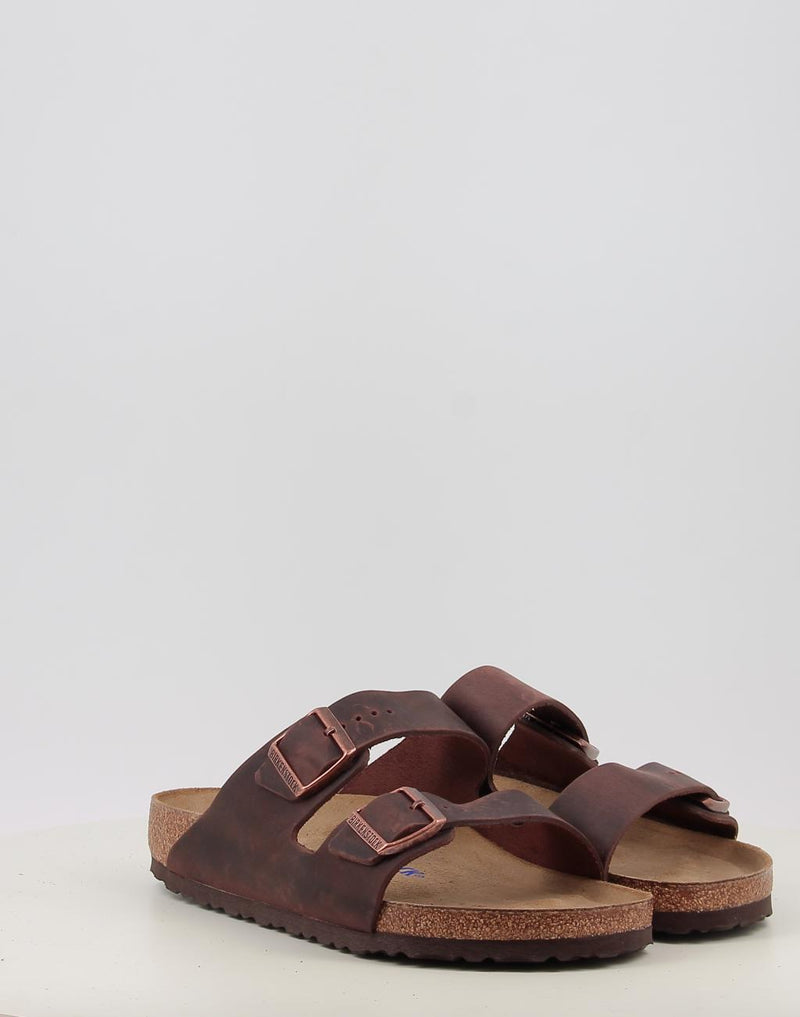 Sandalen BIRKENSTOCK ARIZONA SFB LEOI braun