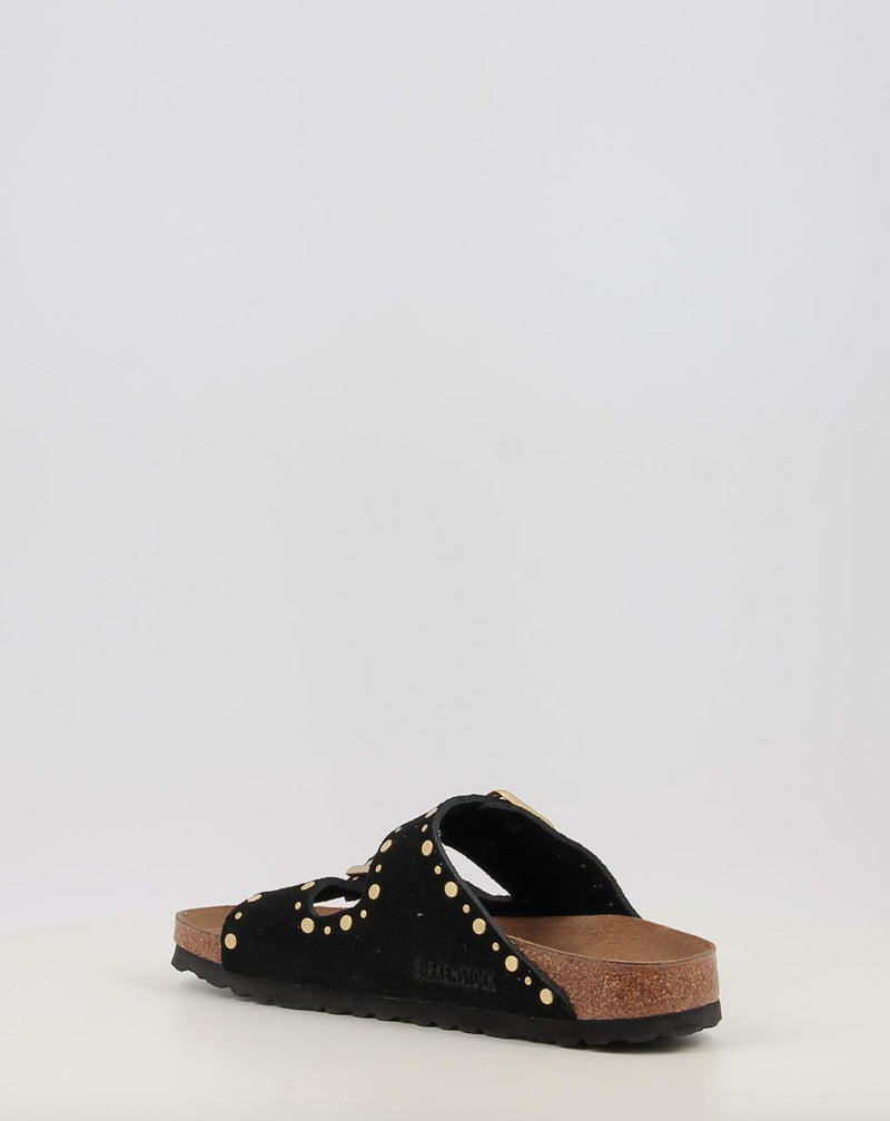 Sandalen BIRKENSTOCK ARIZONA RIVET LEVE schwarz