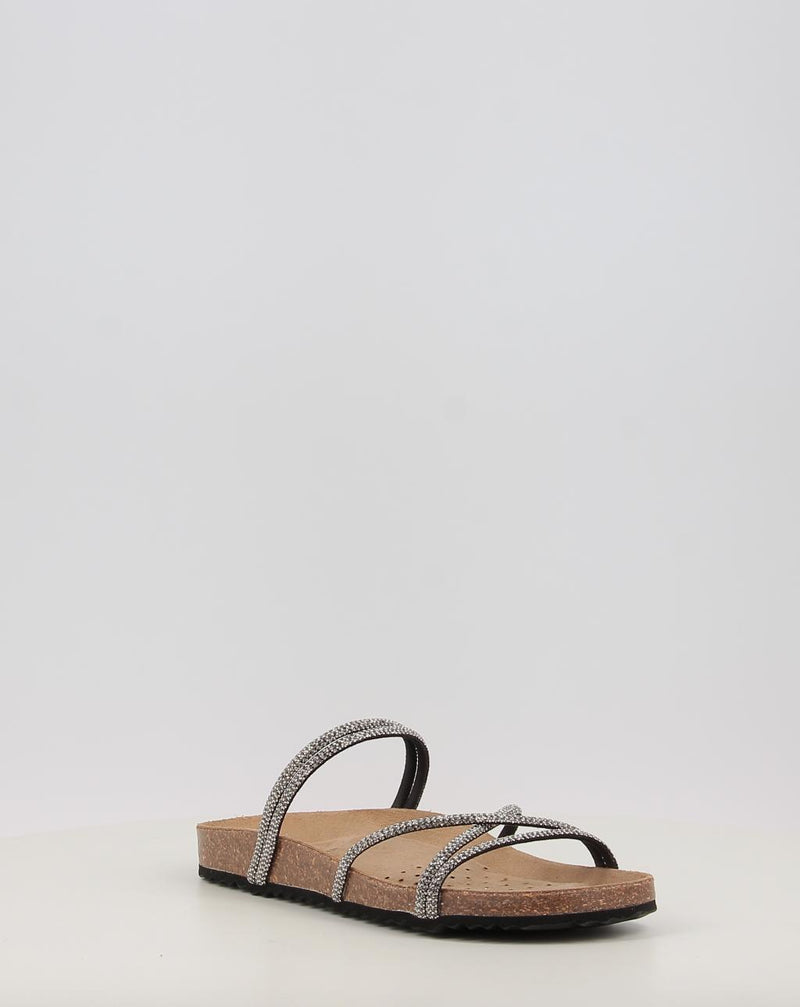 Sandalen GEOX D BRIONIA D65Y3I silber