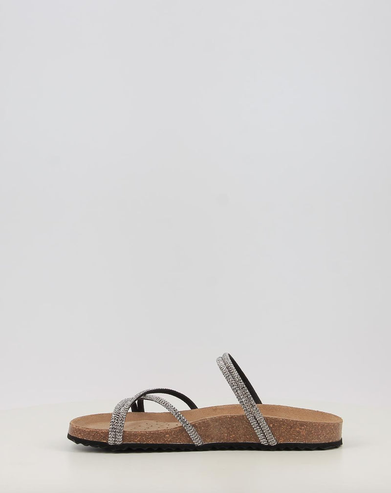 Sandalen GEOX D BRIONIA D65Y3I silber