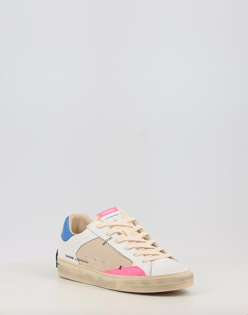 Sneaker CRIME LONDON DISTRESSED beige