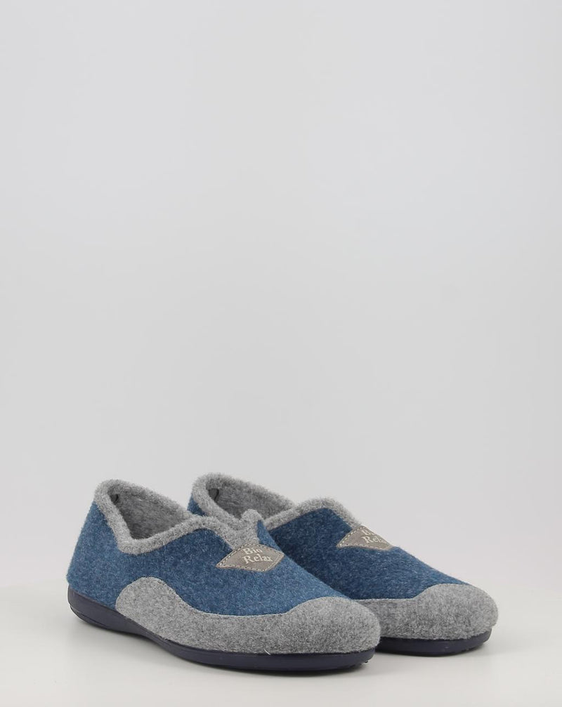 Hausschuhe BIO RELAX 13910 blau