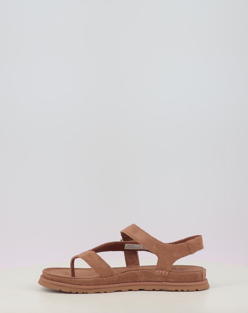 Sandalen UGG GOLDENGAZE TOE POST chestnut