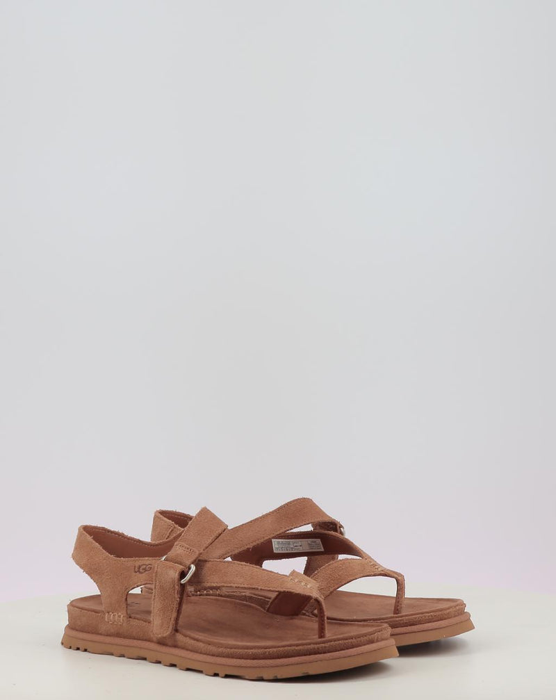 Sandalen UGG GOLDENGAZE TOE POST chestnut