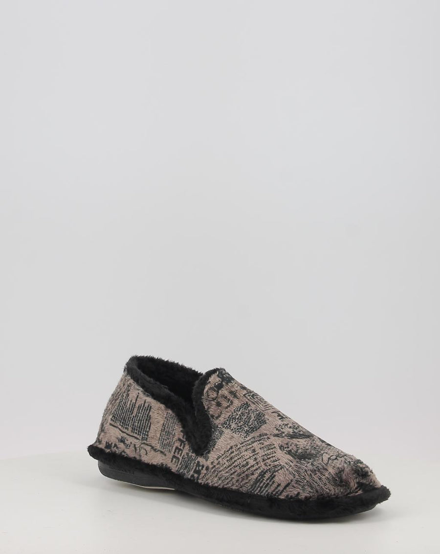 Zapatillas de Casa BIO RELAX 1512 marrón