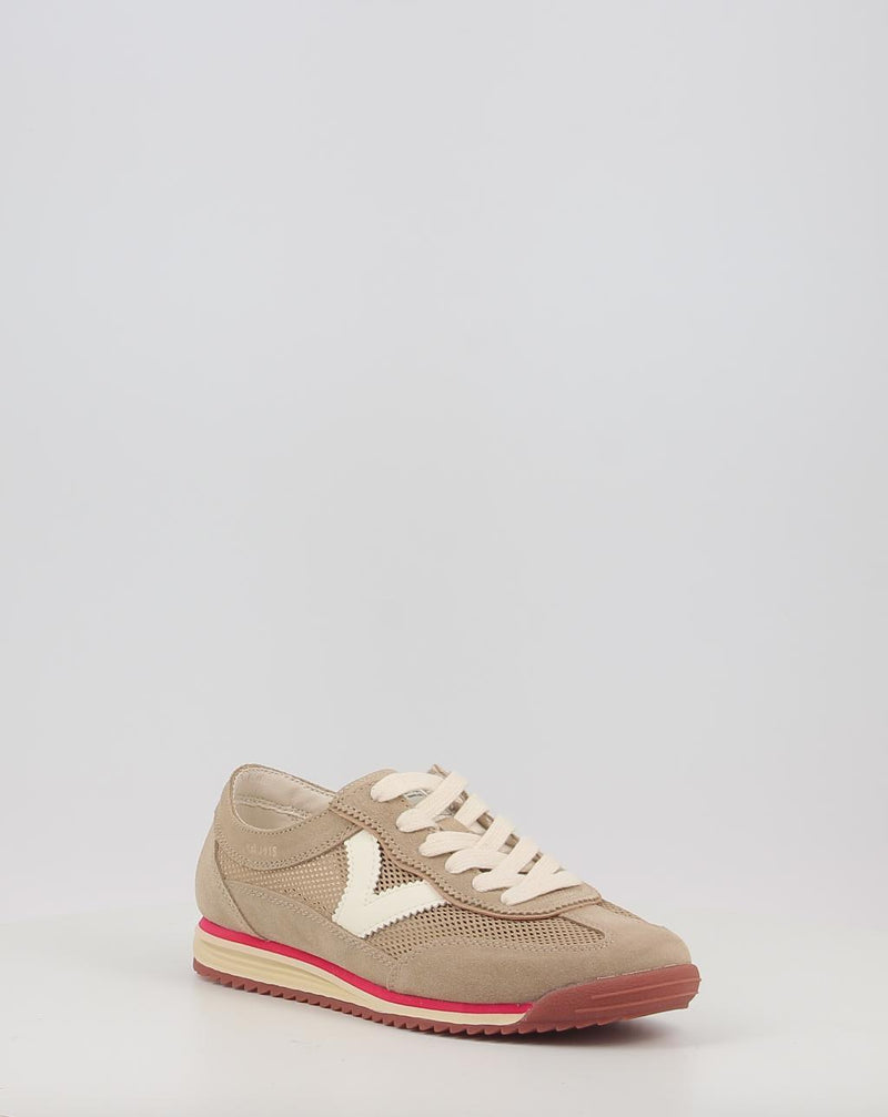 Zapatillas VICTORIA SATURNO SERRAJE & REJILLA 1158105 beig