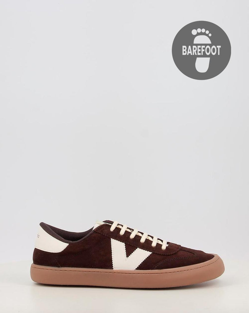 Sneaker VICTORIA OLMO BAREFOOT EFECTO PIEL & SERRAJE 1186103 braun