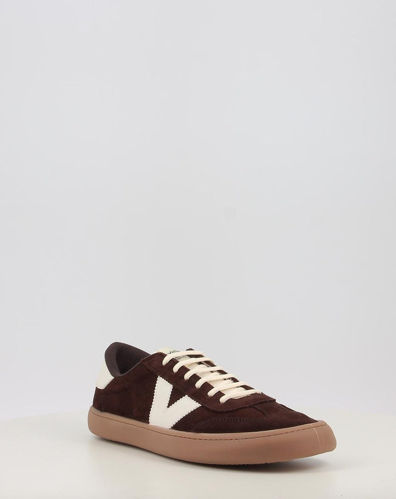 Sneaker VICTORIA OLMO BAREFOOT EFECTO PIEL & SERRAJE 1186103 braun