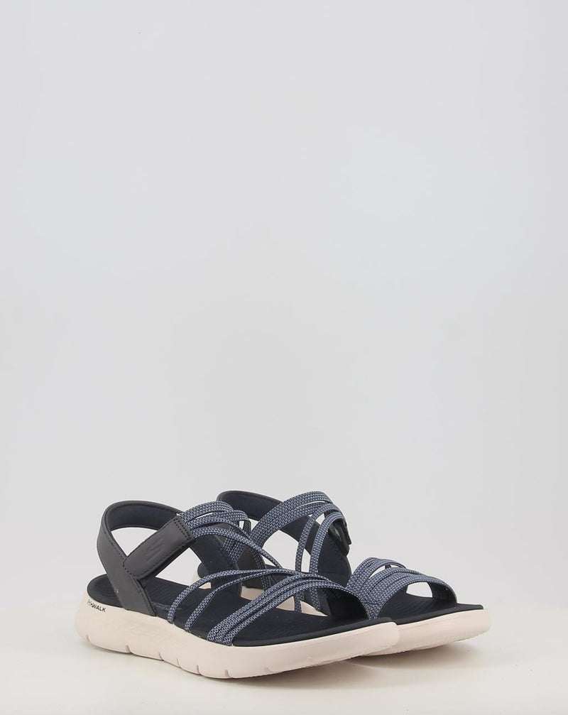 Sandalen SKECHERS GO WALK FLEX SANDAL - 141473 blau