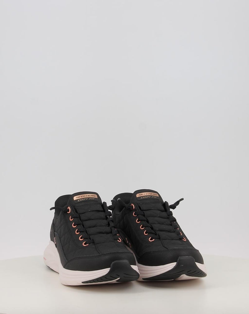 Sneaker SKECHERS SKECHERS SLIP-INS: CONTOUR FOAM -GOLDEN HOUR schwarz