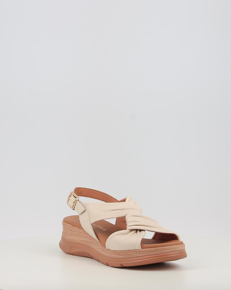Sandalen PAULA URBAN 24-776 creme