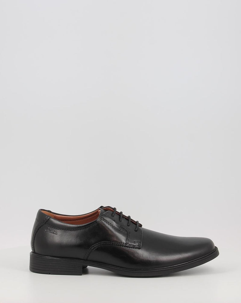 Schuhe CLARKS TILDEN PLAIN schwarz