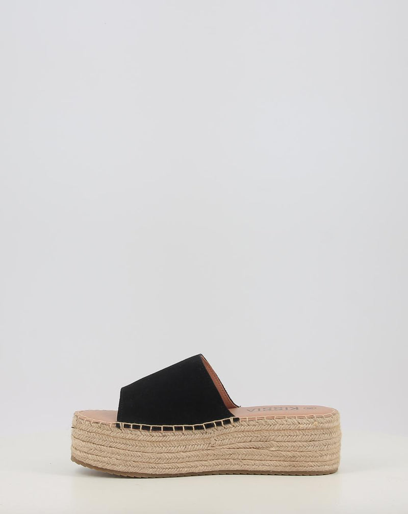 Espadrilles KISSIA COCO schwarz