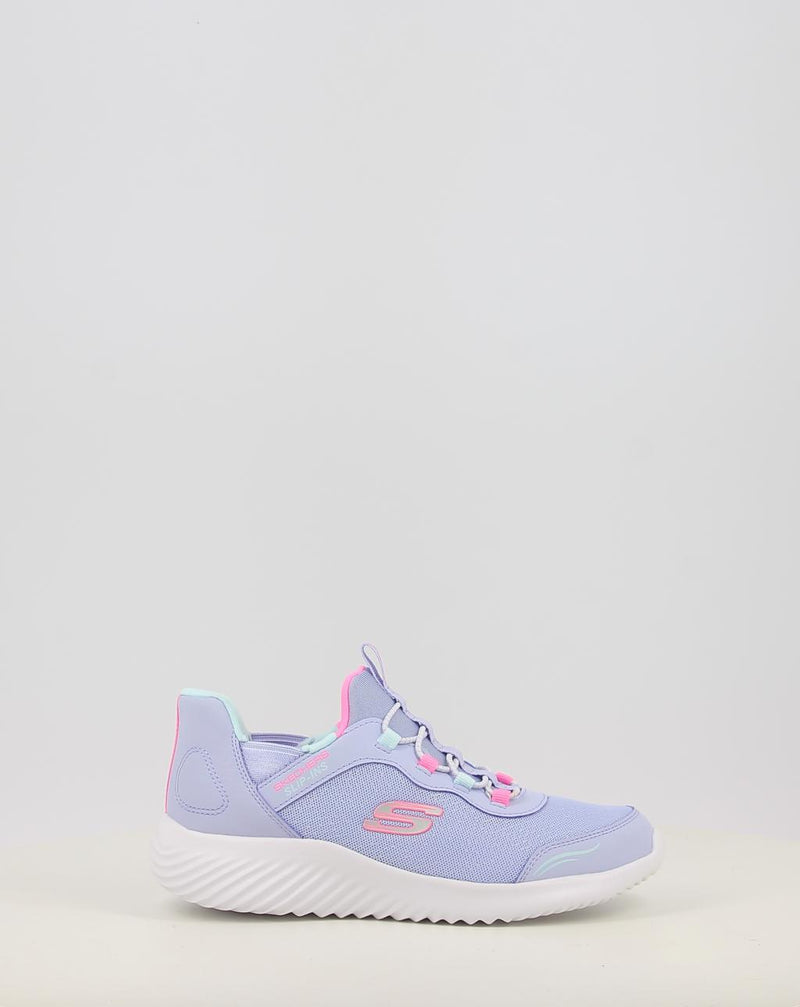 Sneakers SKECHERS SLIP-INS: BOUNDER - SIMPLE CUTE 303585L lila