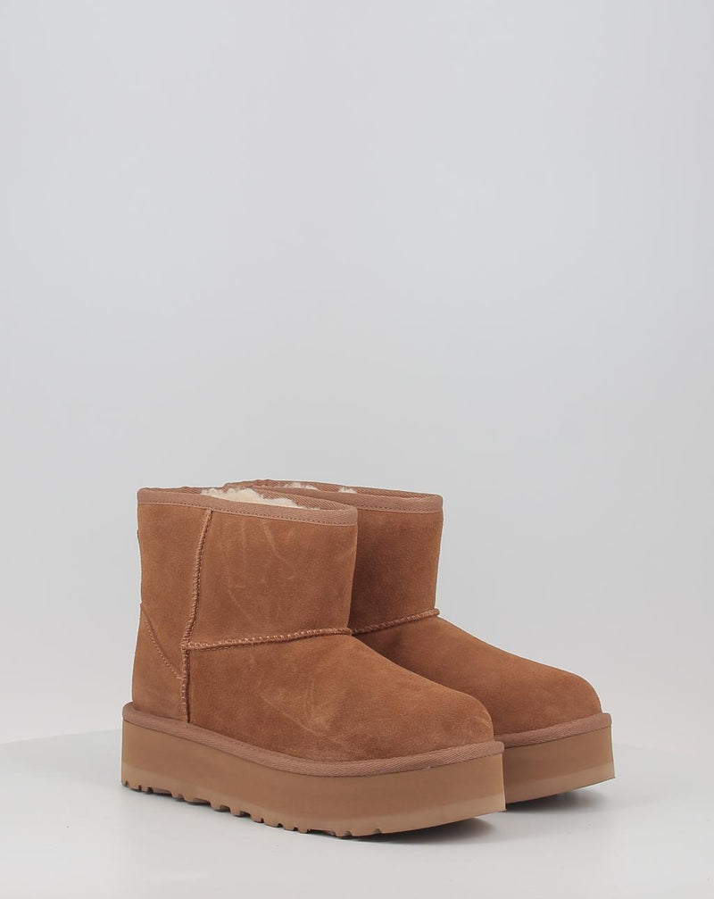 Stiefel UGG CLASSIC MINI PLATFORM chestnut