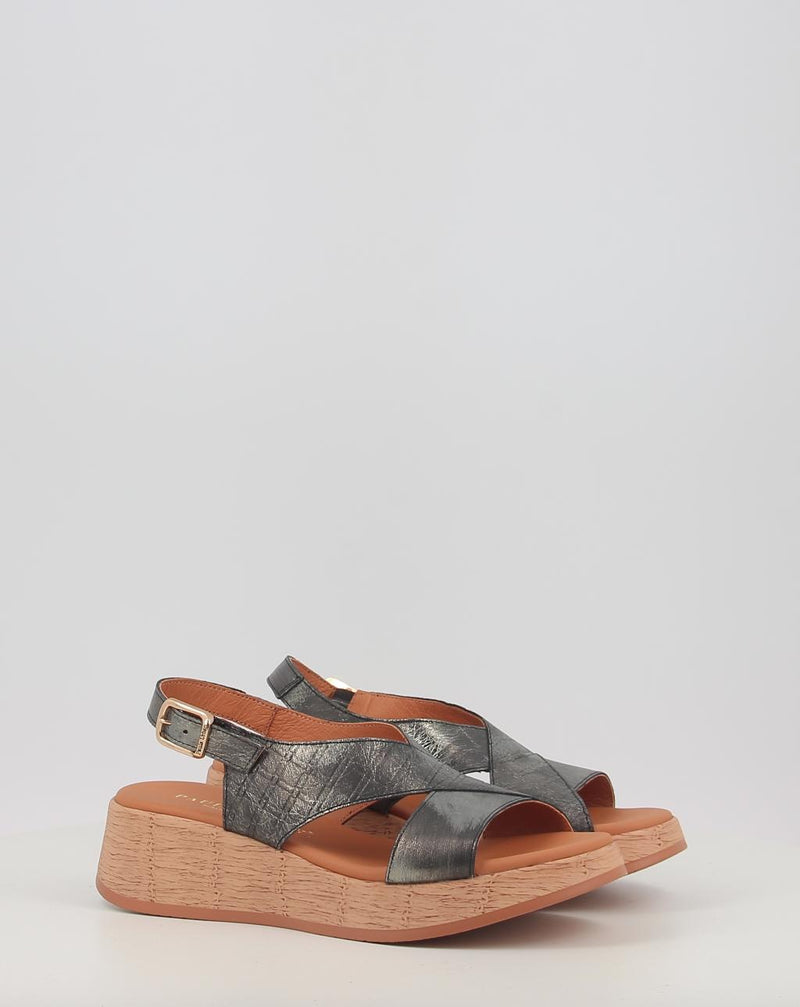 Sandalen PAULA URBAN 33-787 metallisch