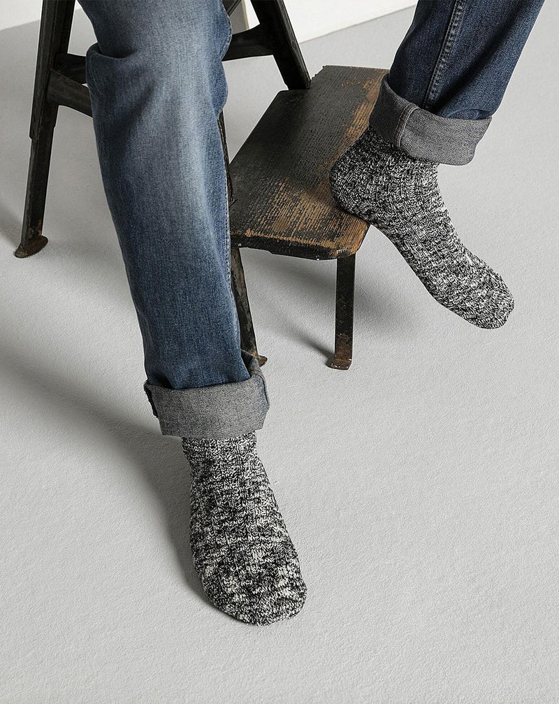 Socken BIRKENSTOCK COTTON SLUB M schwarz