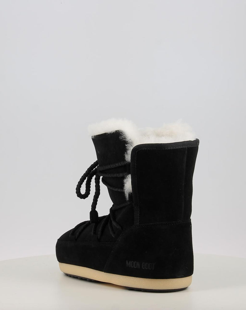 Stiefel MOON BOOT MB EVX BOOT SUEDE / SHEARLING schwarz