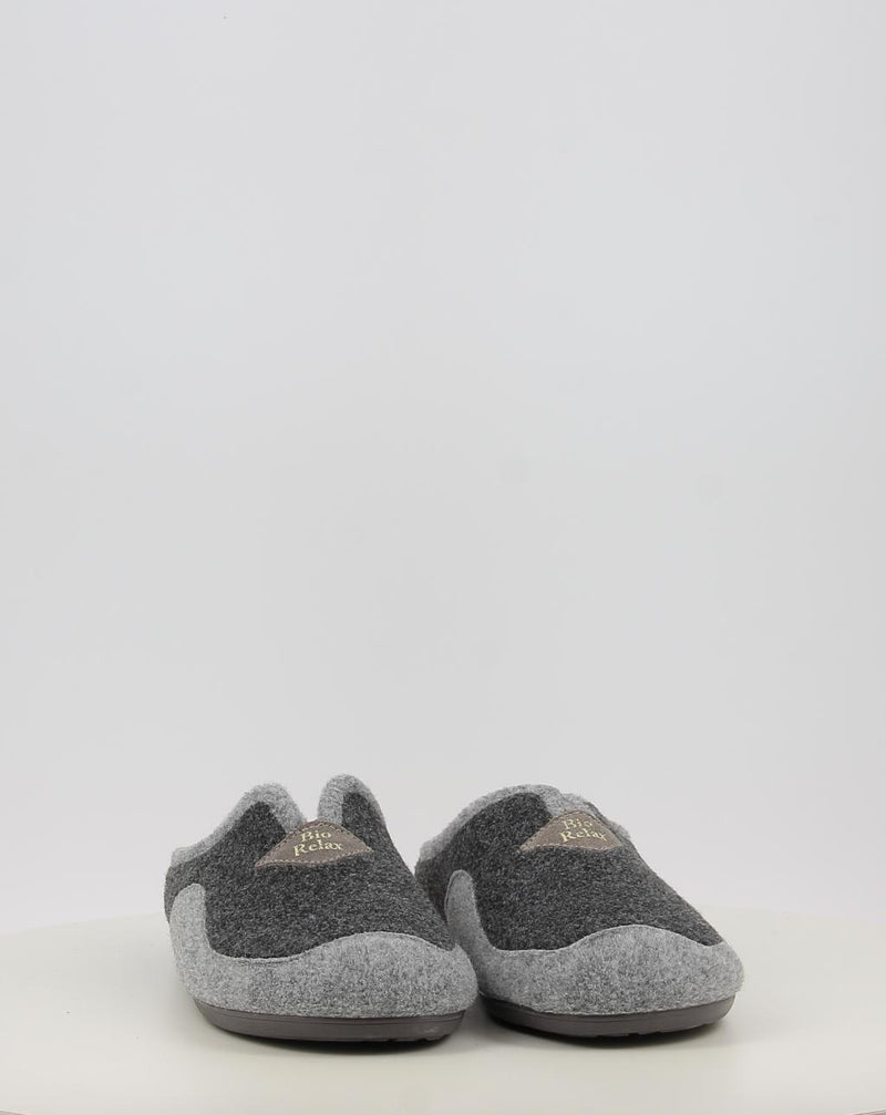 Hausschuhe BIO RELAX FANCYWOOL 13660 grau