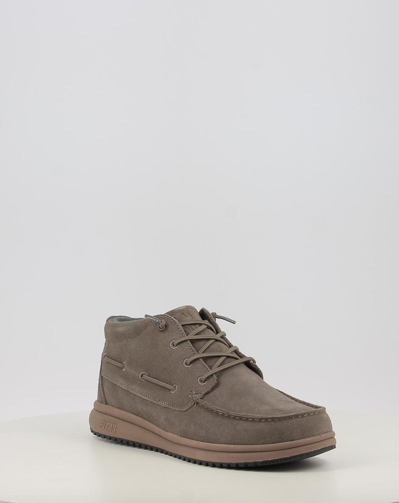 Stiefeletten WALK IN PITAS TIMOR SUEDE grau