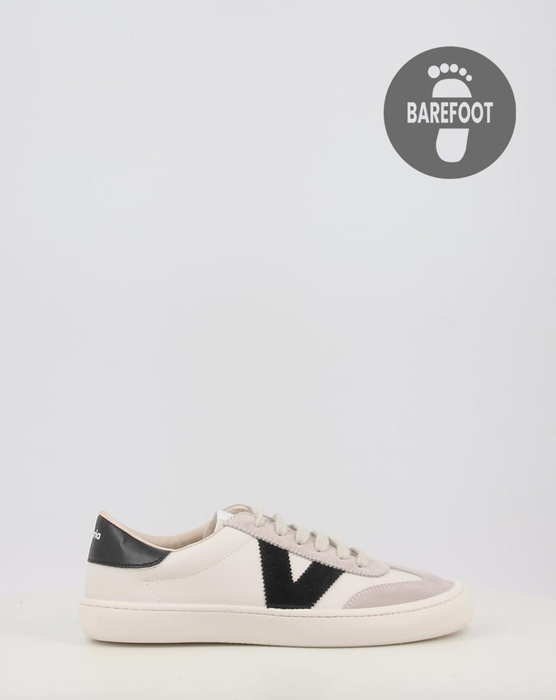 Sneaker VICTORIA OLMO BAREFOOT EFECTO PIEL & SERRAJE 1186100 weiß