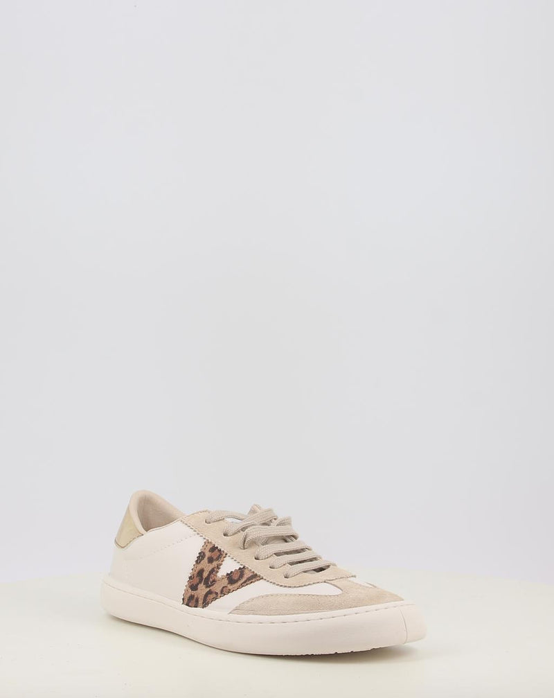 Sneaker VICTORIA OLMO BAREFOOT EFECTO PIEL & SERRAJE 1186101 weiß