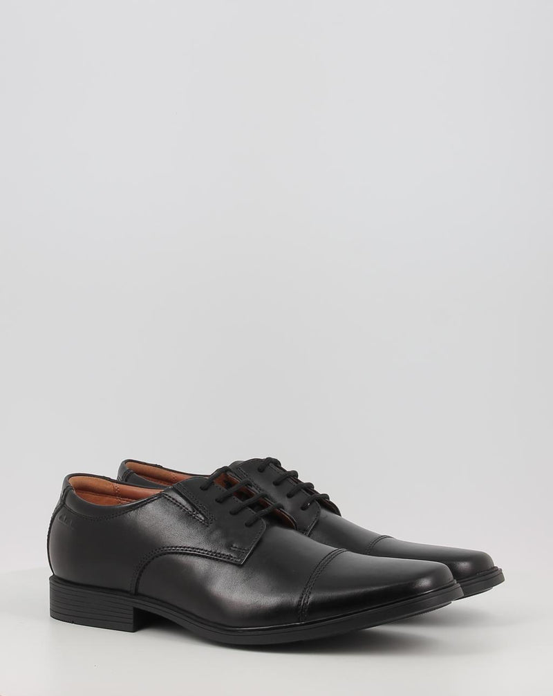 Schuhe CLARKS TILDEN CAP schwarz