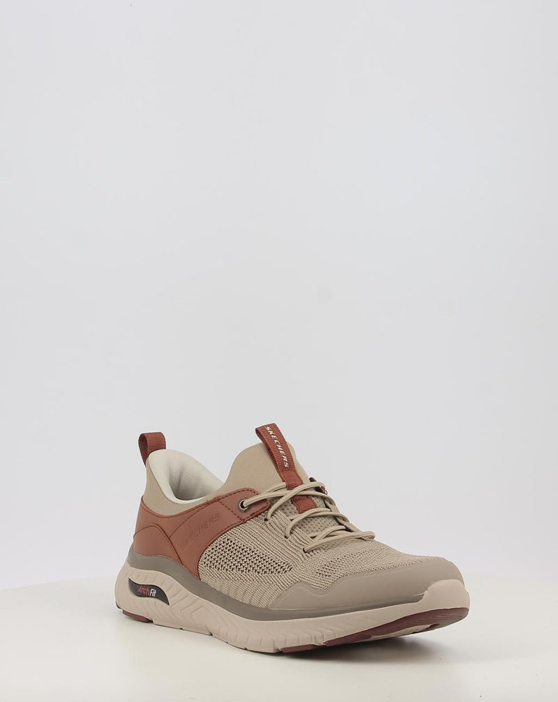 Sneaker SKECHERS SLIP-INS RELAXED FIT: ARCH CROS 205340 taupe