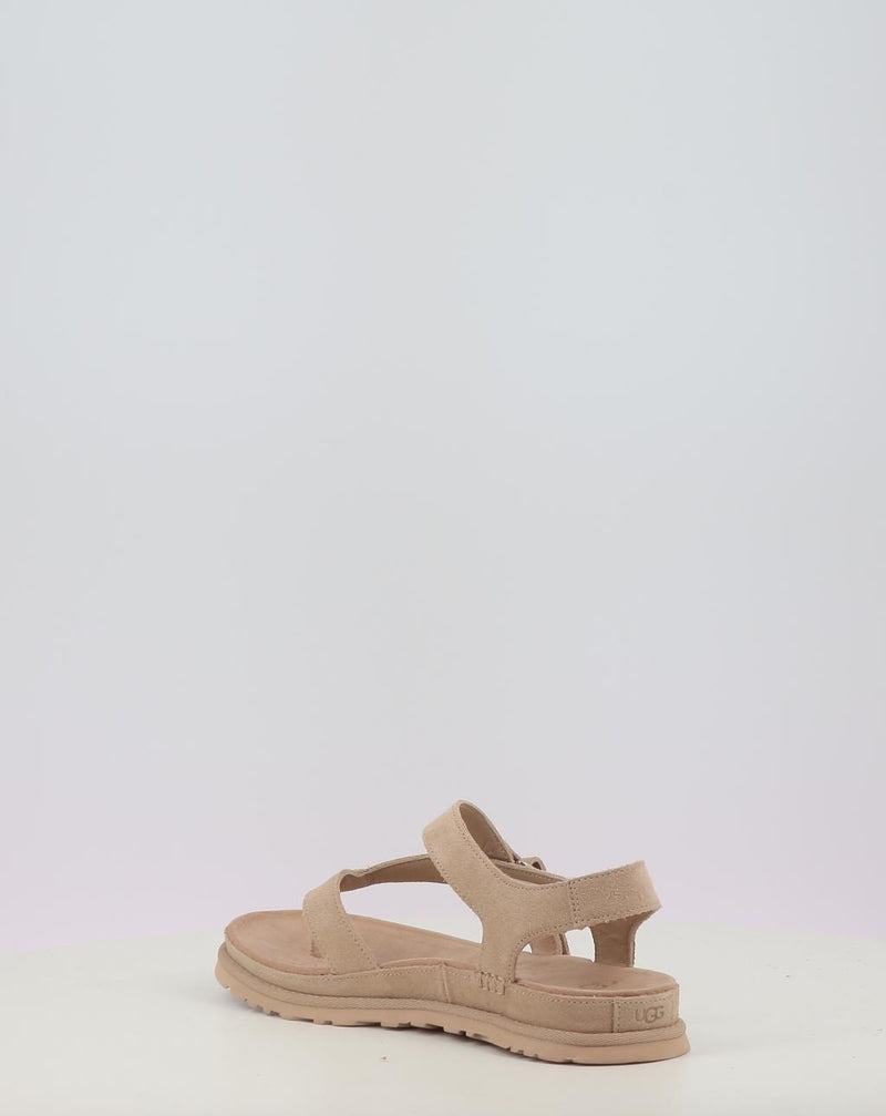 Sandalen UGG GOLDENGAZE TOE POST beige