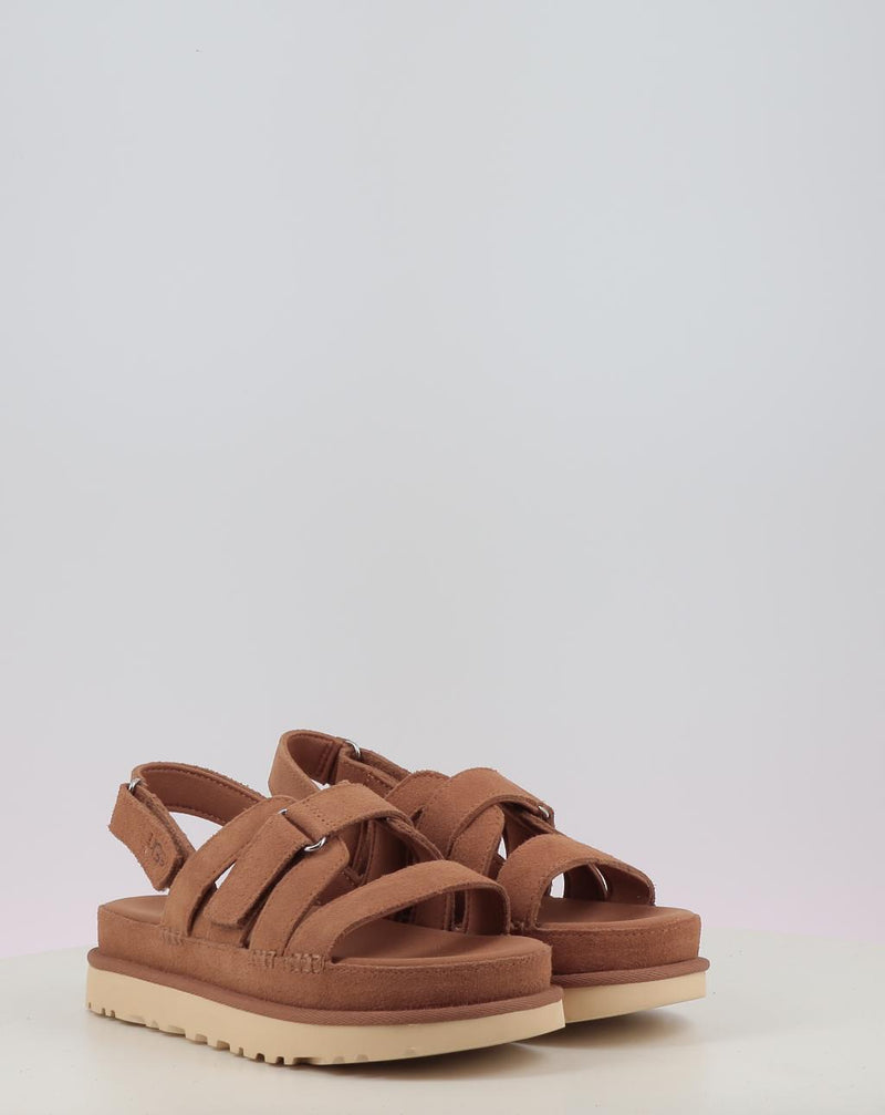Sandalen UGG GOLDENSTAR GLEAM chestnut