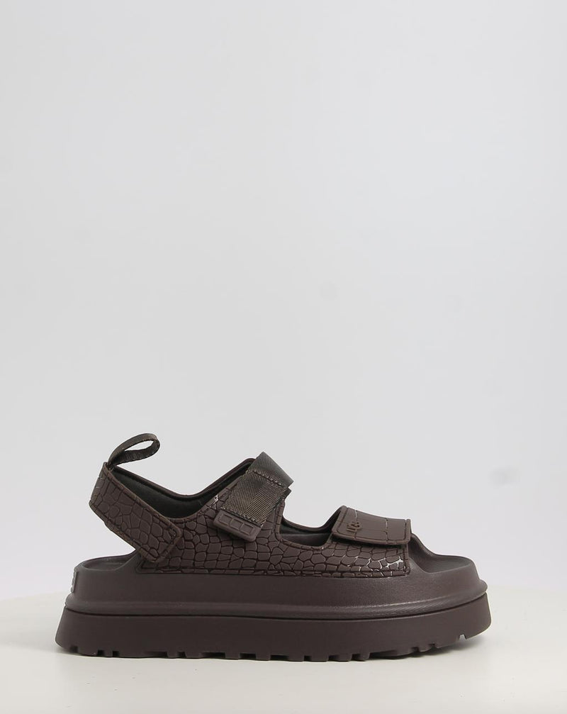 Sandalen UGG GOLDENGLOW EMBOSSED braun