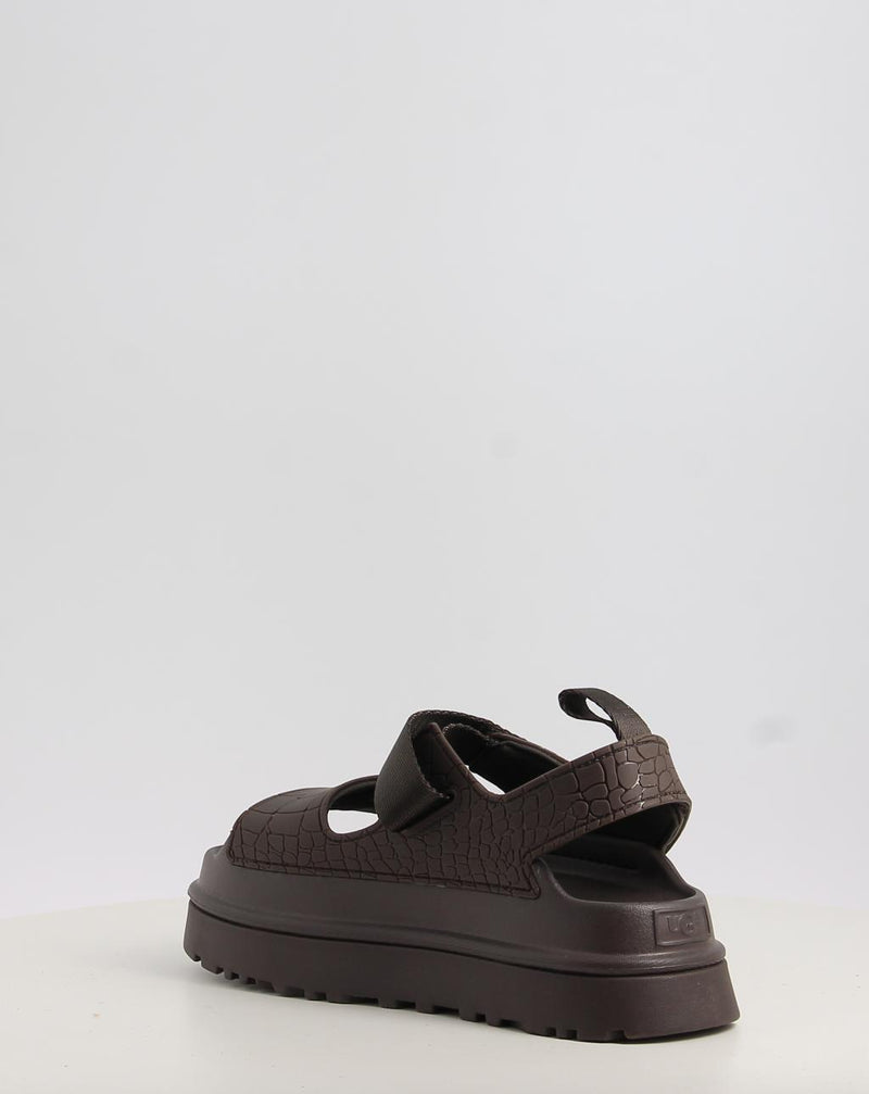 Sandalen UGG GOLDENGLOW EMBOSSED braun