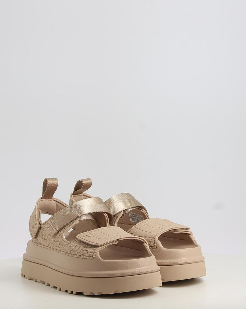 Sandalen UGG GOLDENGLOW EMBOSSED beige