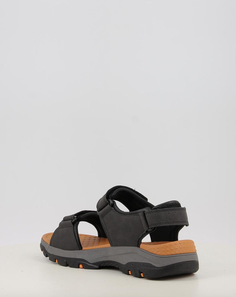 Sandalen SKECHERS RELAXED FIT: TRESMEN - HIRANO 204106 schwarz