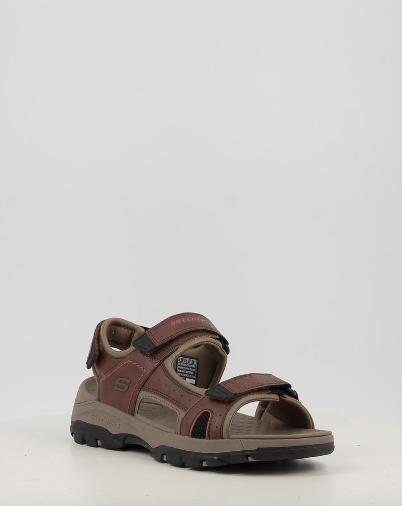 Sandalen SKECHERS RELAXED FIT: TRESMEN - HIRANO 204106 braun