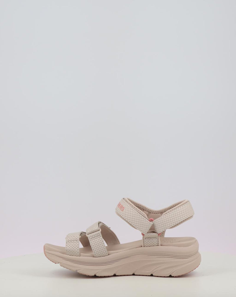 Sandalen SKECHERS D'LUX WALKER SANDAL - SEA-SCAPE 119826 taupe