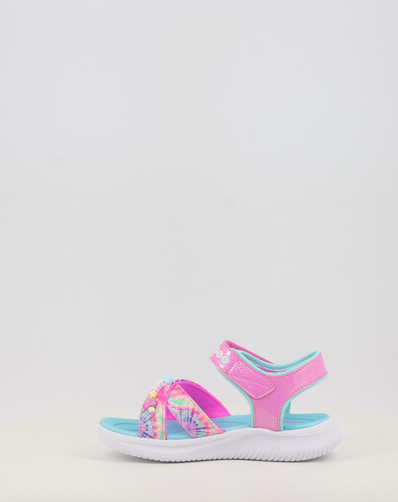 Sandalen SKECHERS JUMPSTERS SANDAL - TIE DYE BFFS 303045L rosa