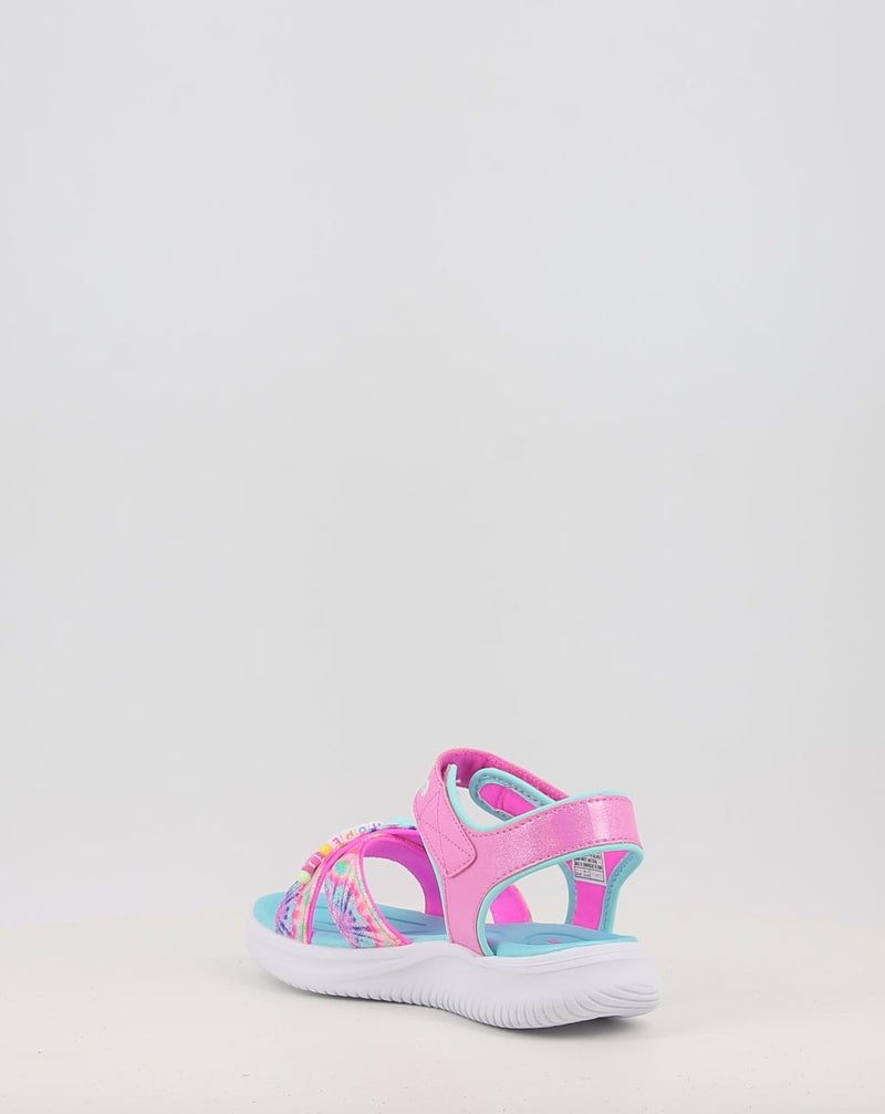 Sandalen SKECHERS JUMPSTERS SANDAL - TIE DYE BFFS 303045L rosa